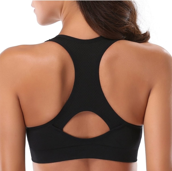 Women Racerback Sports Bras - High Impact Workout - Picture 2 of 5